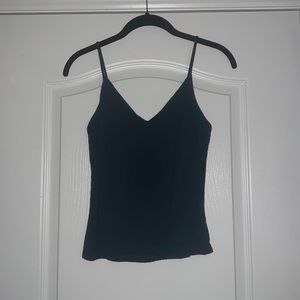 dark green top from boutique size small
